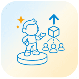 Icon representing publishing your own models as a creator